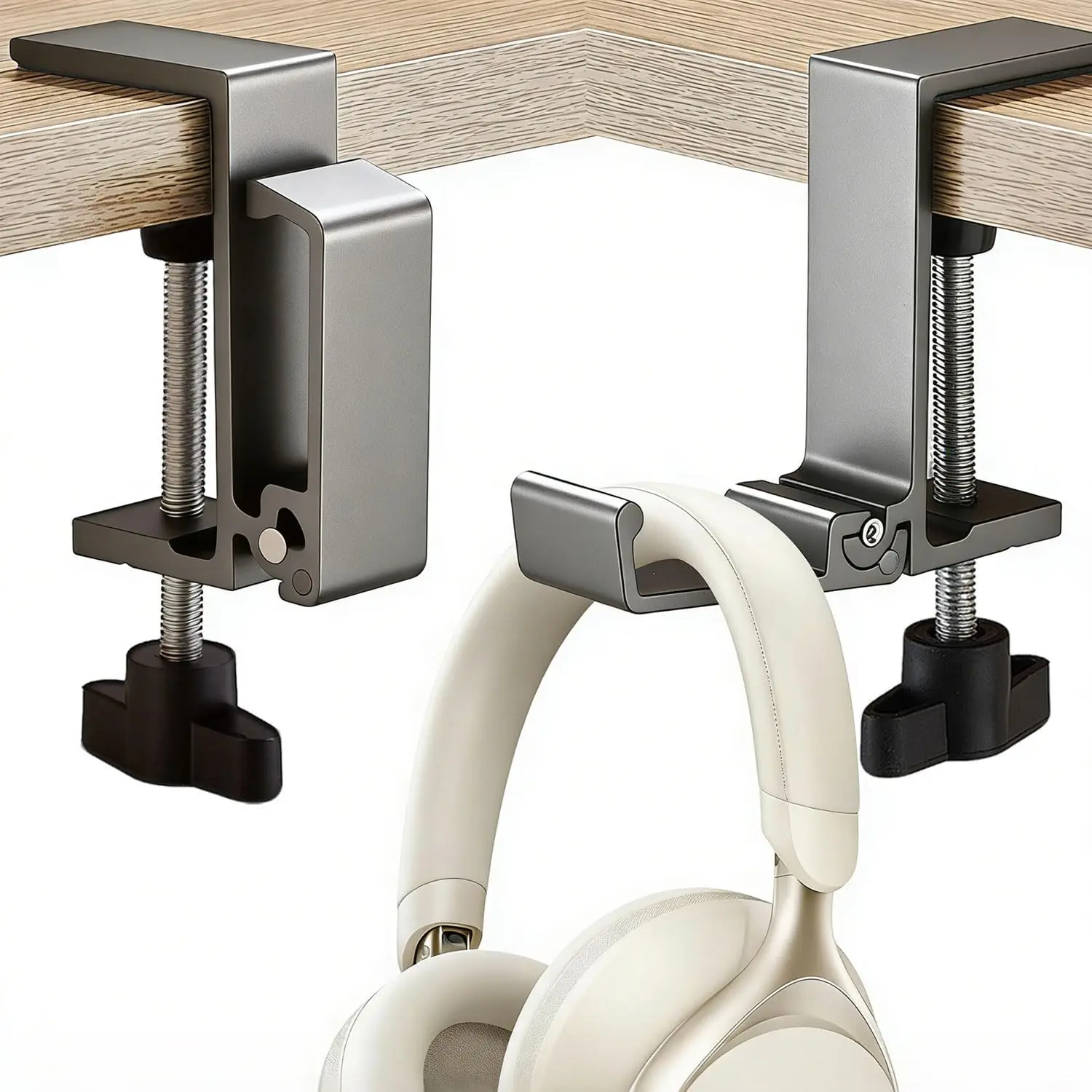 Headset Gaming Console - Adjustable Desk Edge Hook Gaming Headset