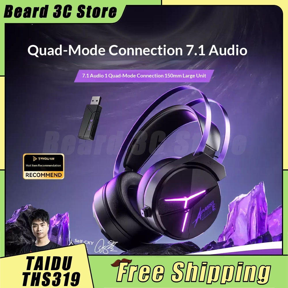 Taidu Ths319 Wired Gaming Head - Gaming Console Connect With Phone avaliação e preço