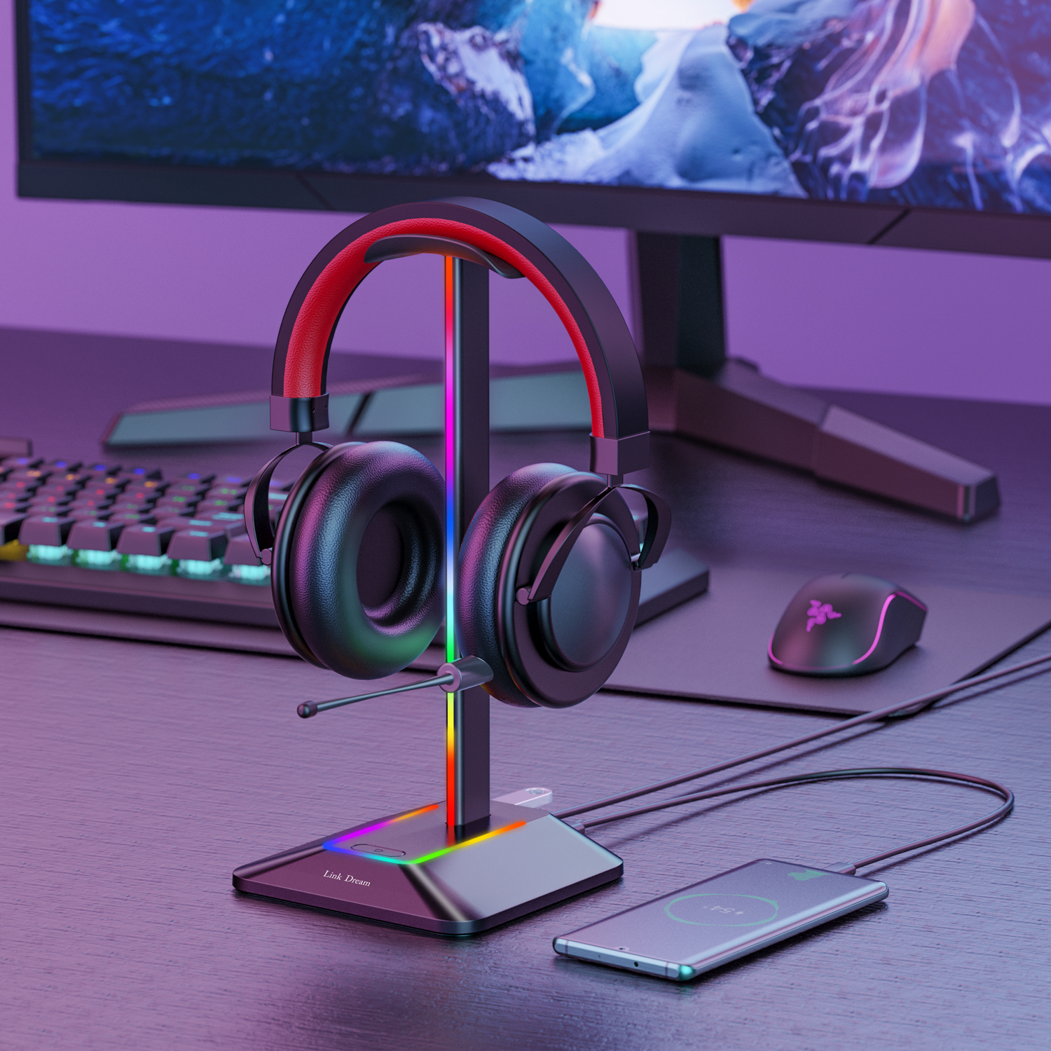 New Bee Z8 RGB Headphones Stan - Headset Gaming Console avaliação e preço