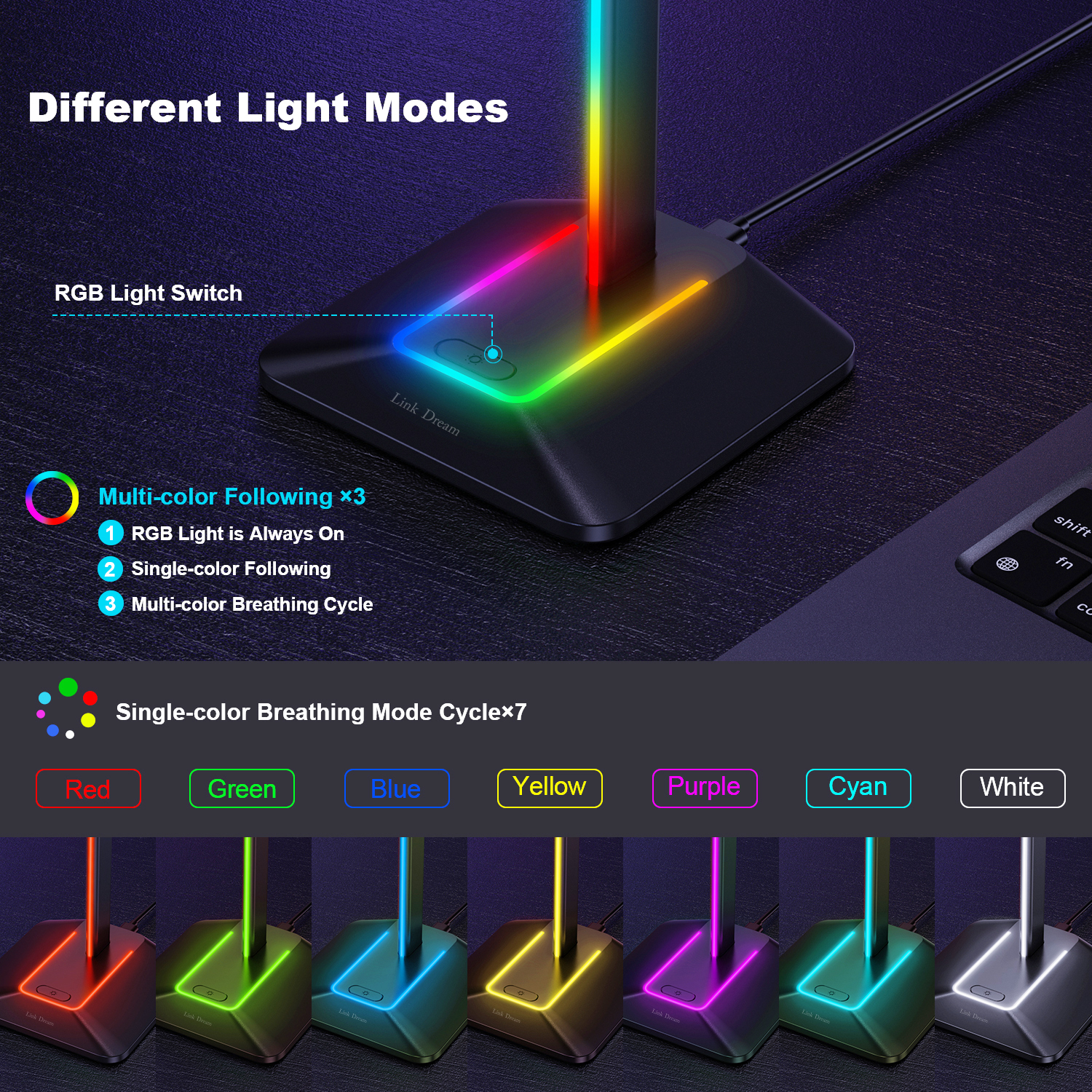 New Bee Z8 RGB Headphones Stan - Headset Gaming Console avaliação e preço