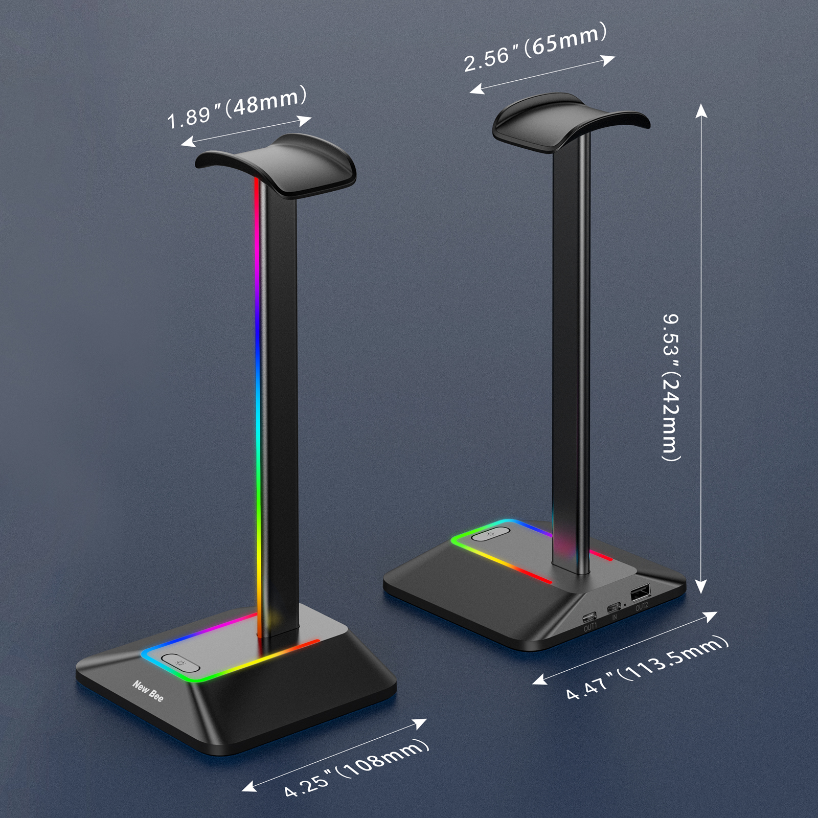 New Bee Z8 RGB Headphones Stan - Headset Gaming Console avaliação e preço