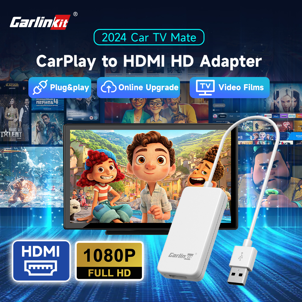 CarlinKit Car TV Mate Adapter  - Gaming Console Youtube avaliação e preço
