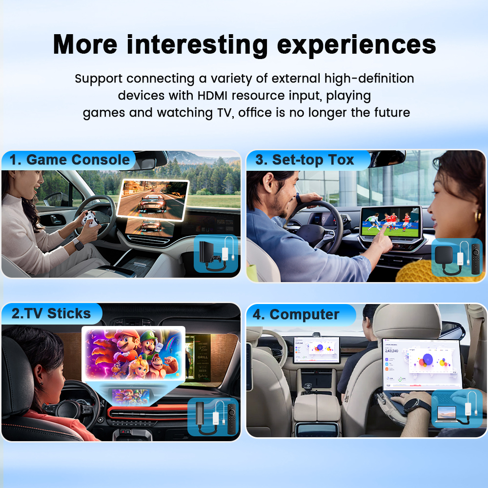 CarlinKit Car TV Mate Adapter  - Gaming Console Youtube avaliação e preço