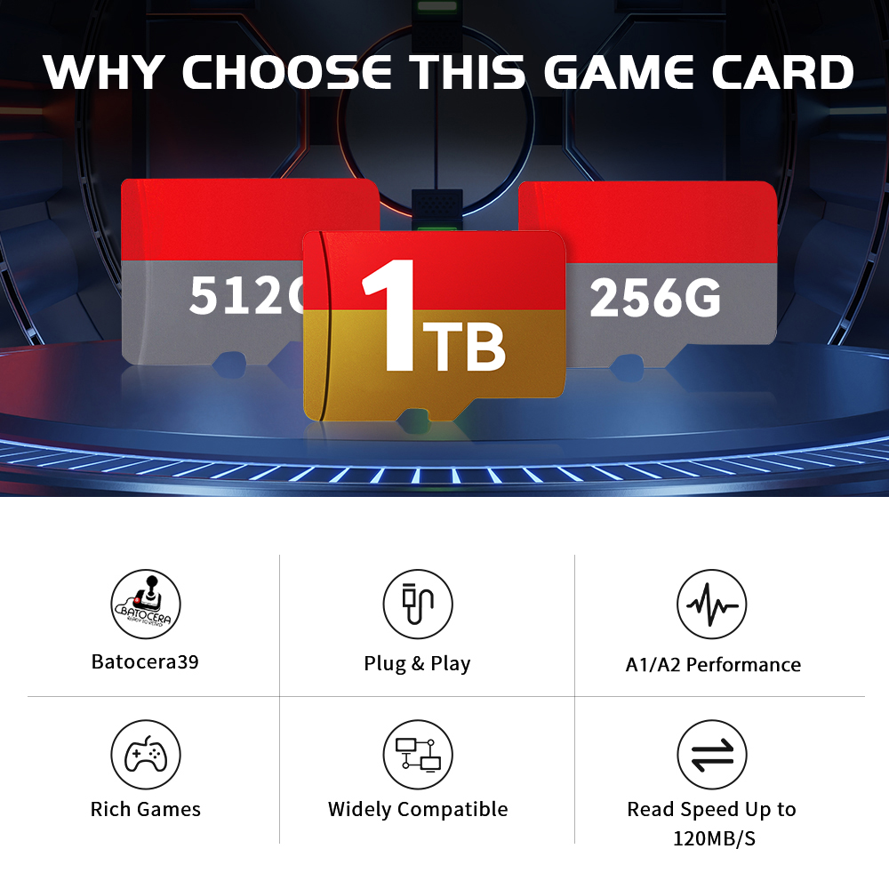 1TB Latest Batocera 39 OS TF G - Laptop Gaming Console avaliação e preço