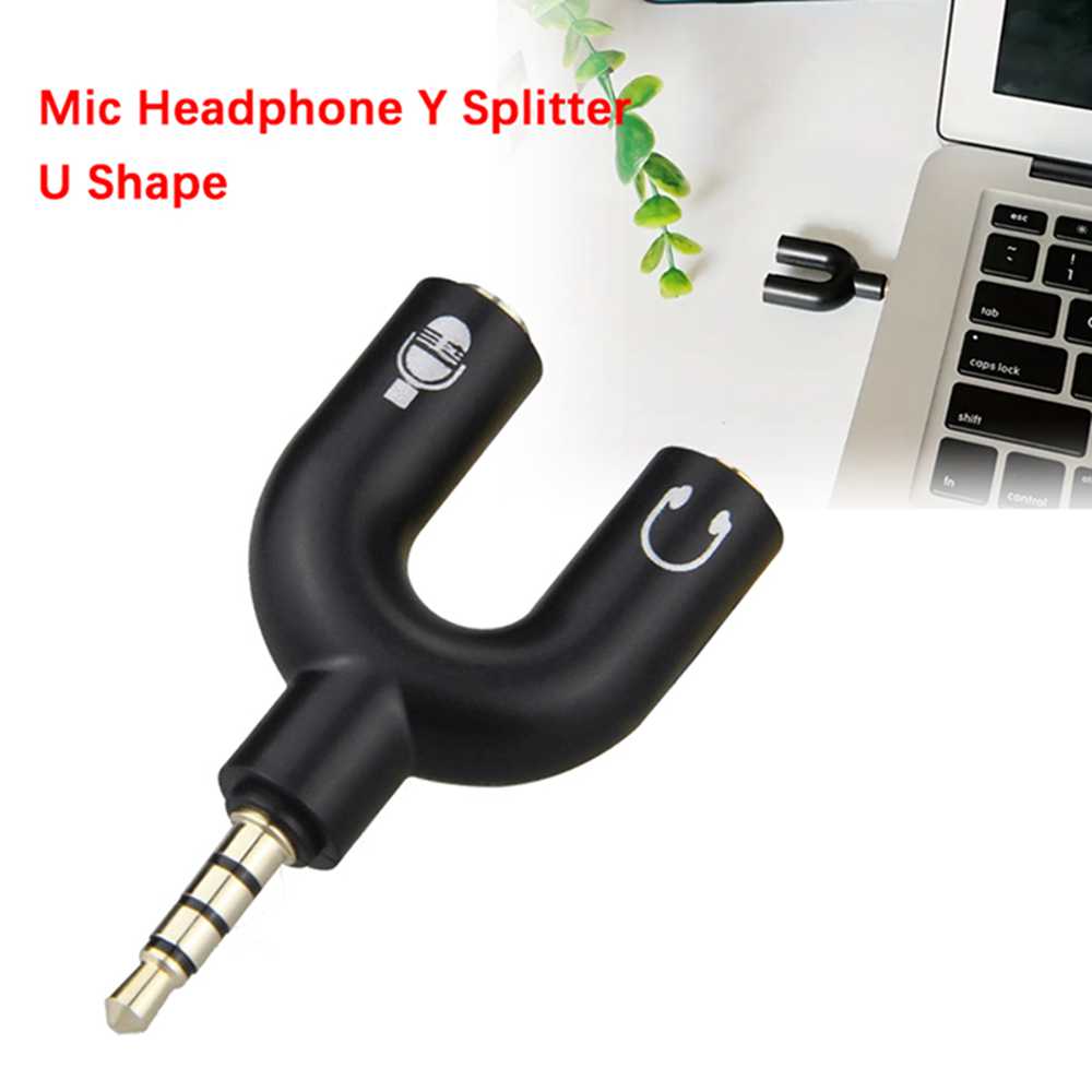 3.5mm Headphone Mic Splitter A - Headset Gaming Console avaliação e preço