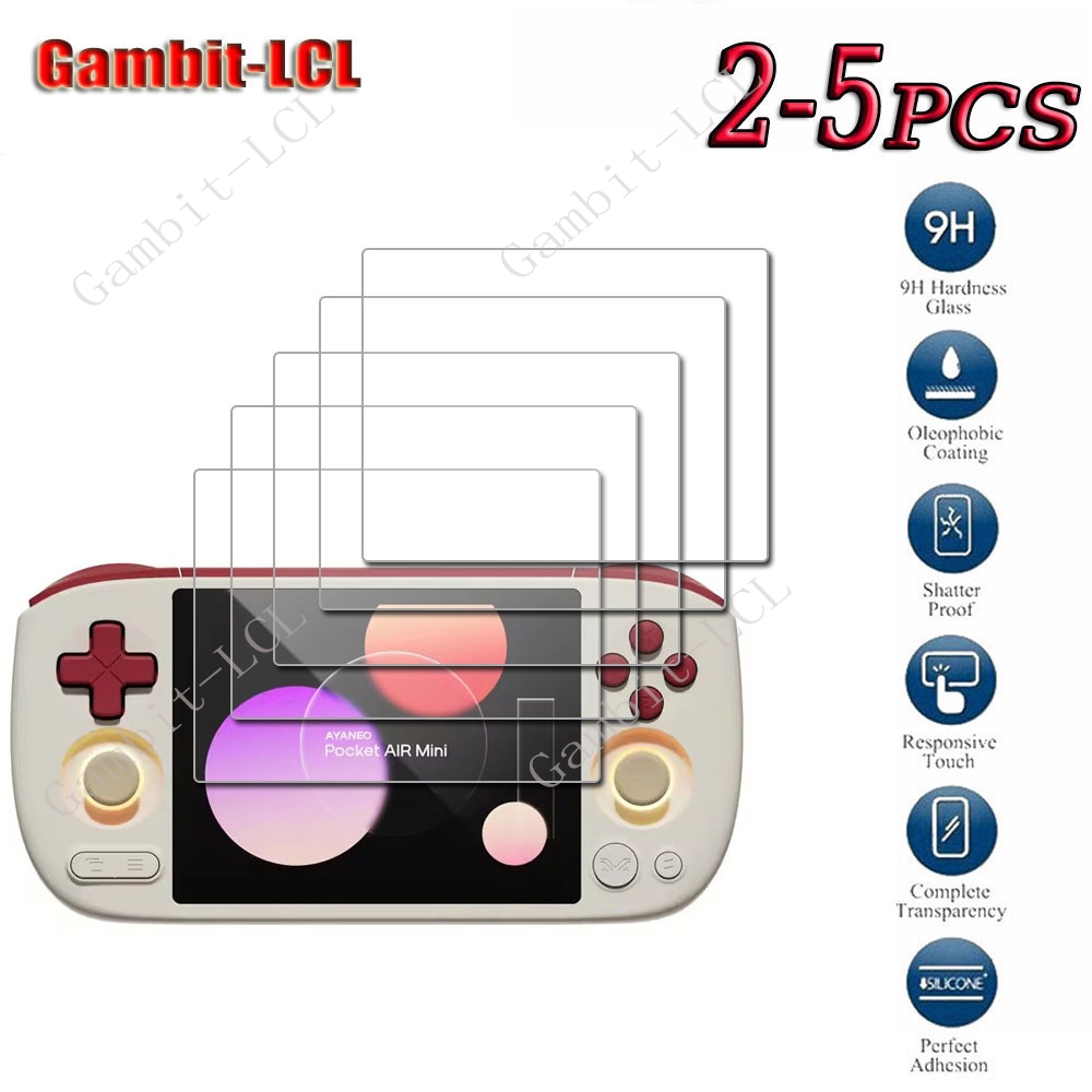 2-5PCS 9H HD Tempered Glass Fo - Gaming Console Mini avaliação e preço