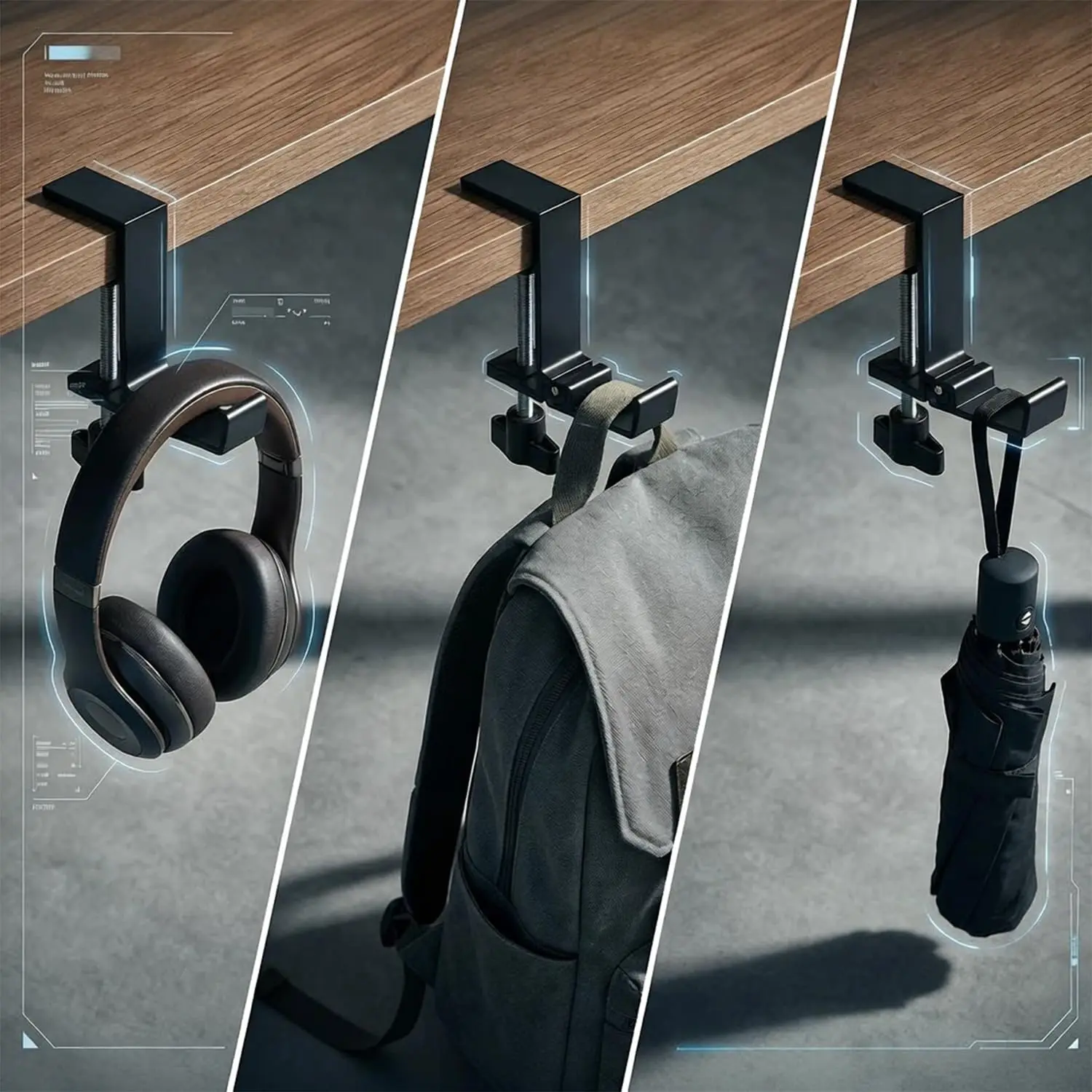 Adjustable Desk Edge Hook Gami - Headset Gaming Console avaliação e preço