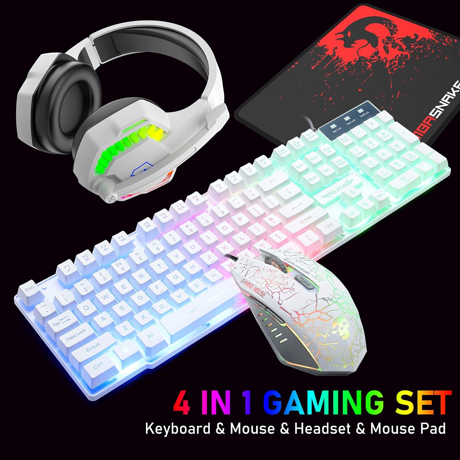 MAMBASNAKE T11 UK 100% Gaming  - Headset Gaming Console avaliação e preço