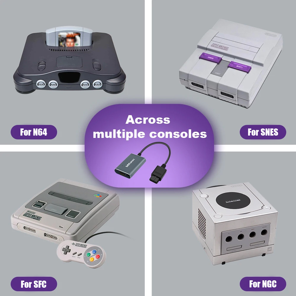 Bitfunx 720P Svideo / AV To HD - Gaming Console Mini avaliação e preço