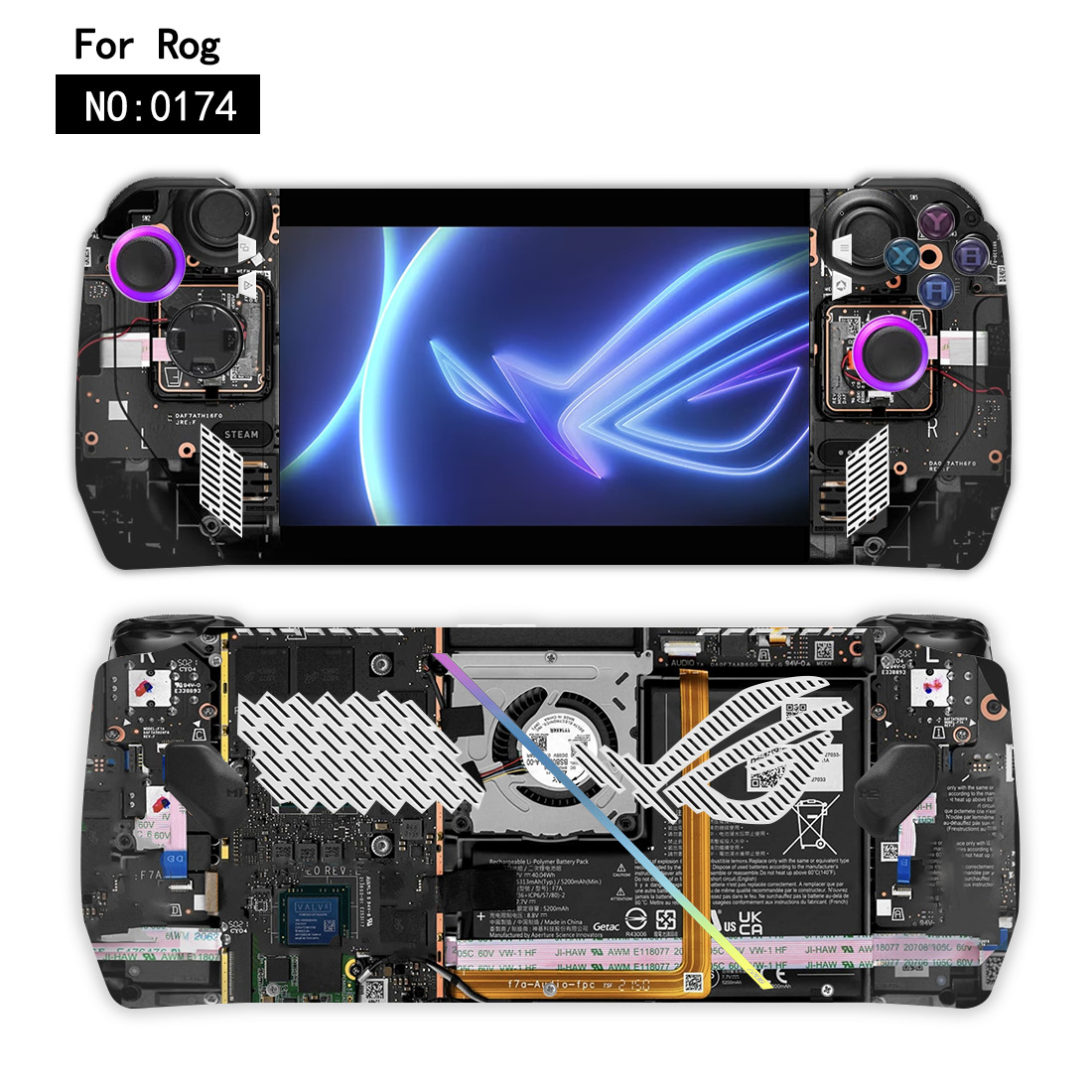 New Stickers Cover Case For As - Gaming Console Rog Ally avaliação e preço