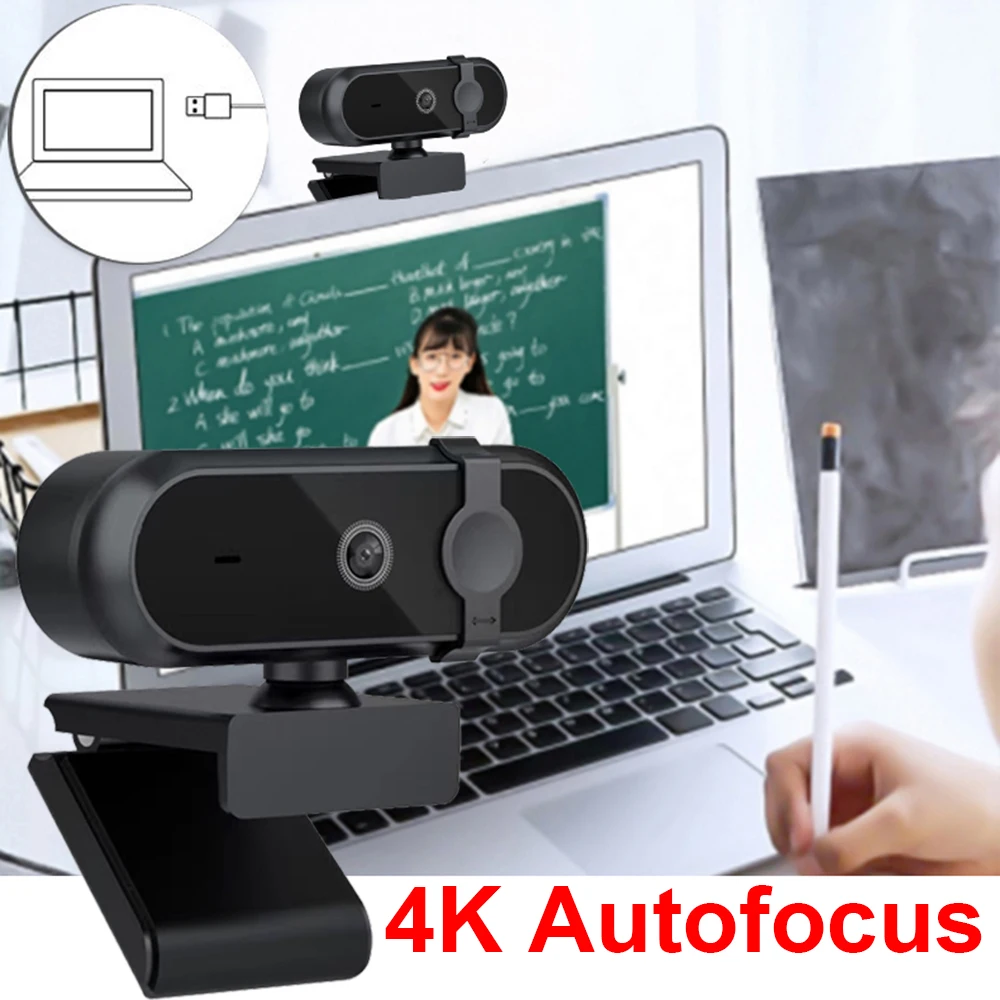 4K 2K Autofoucs Webcam 30fps F - Gaming Console Youtube avaliação e preço