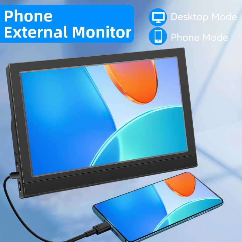Portable Monitor 13.3Inch LED  - Gaming Console Connect With Phone avaliação e preço