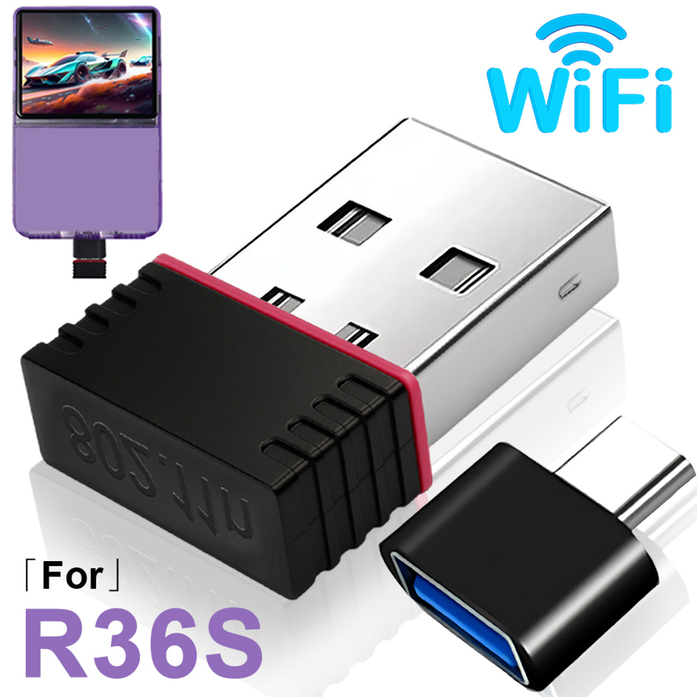 For R36S WiFi Adapter RTL8188  - Gaming Console Mini avaliação e preço
