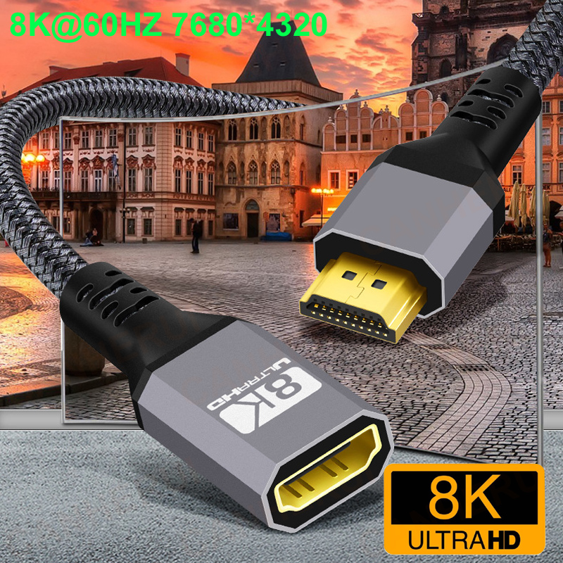 0.3M HDMI 2.1 Extension Cable  - Gaming Console Bundle avaliação e preço