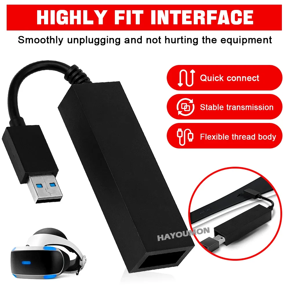 For PS5 VR Cable Adapter For P - Gaming Console Mini avaliação e preço