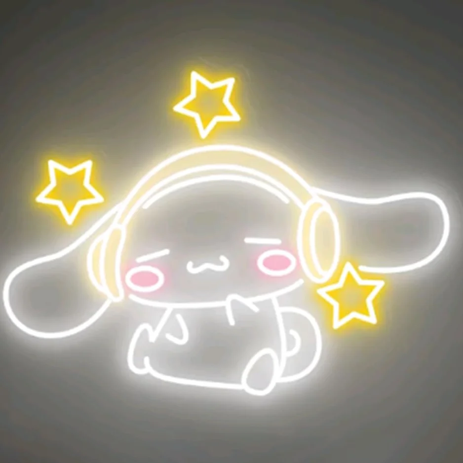 Cinnamoroll Headphones Neon Si - Headset Gaming Console avaliação e preço