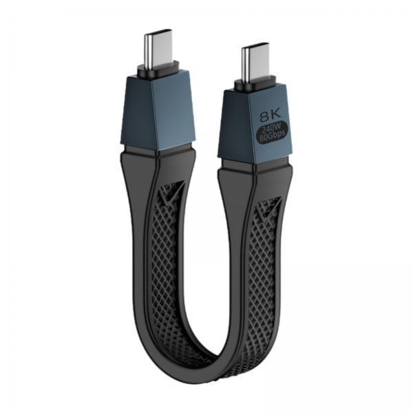 USB C to USB C Nylon Braided 2 - Gaming Console Connect With Phone avaliação e preço
