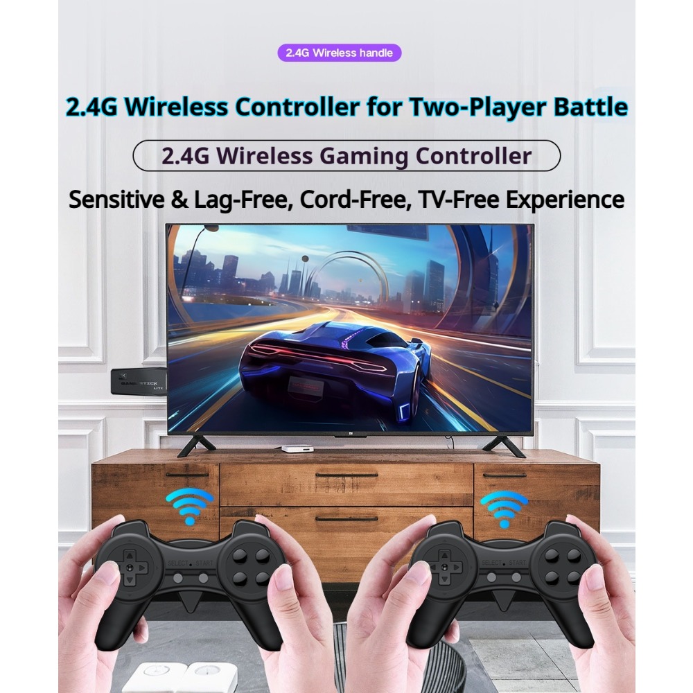 Portable 4K Retro Game Stick C - Laptop Gaming Console avaliação e preço