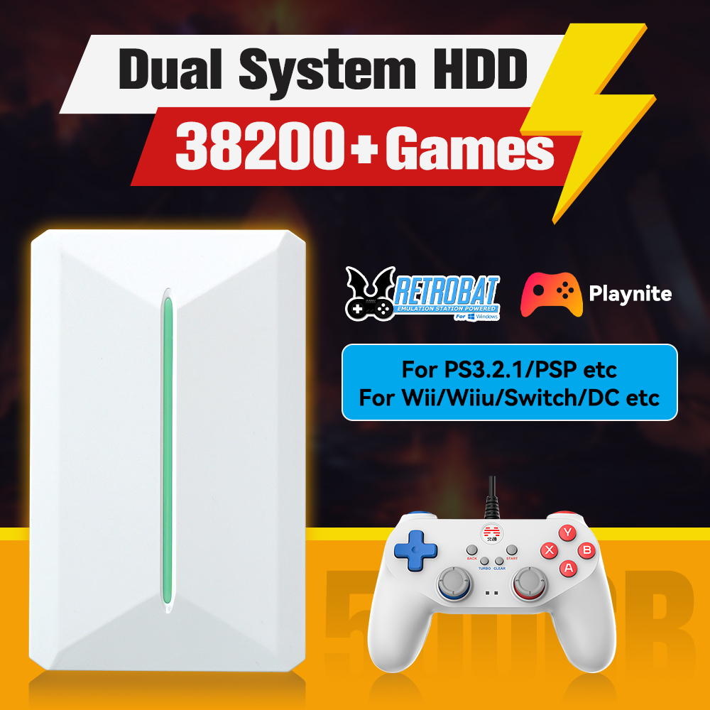 Retrobat＆Playnite System HDD R - Gaming Console Windows avaliação e preço