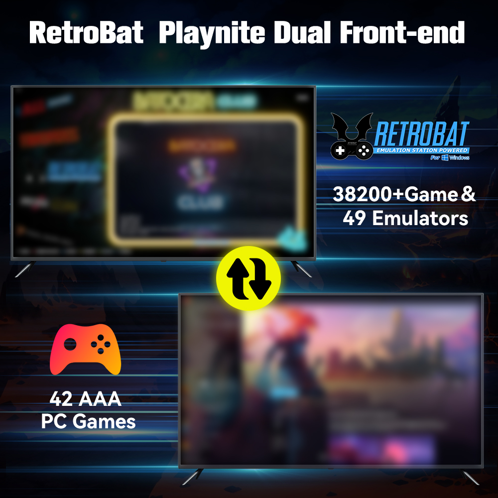 Retrobat＆Playnite System HDD R - Gaming Console Windows avaliação e preço