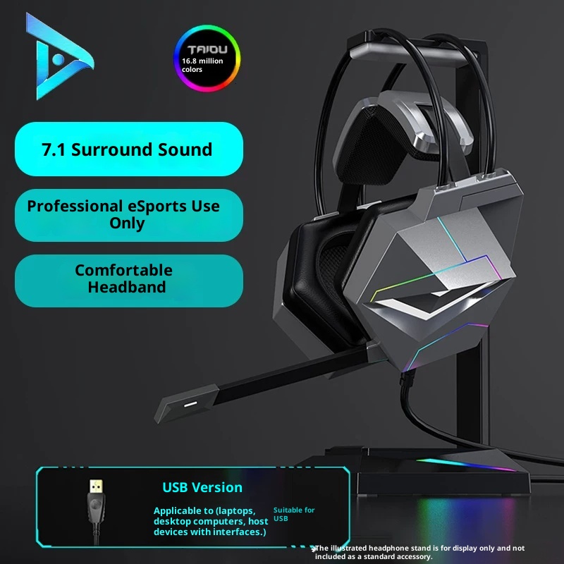 Taidu Ths306 Wired Gaming Head - Gaming Console Connect With Phone avaliação e preço
