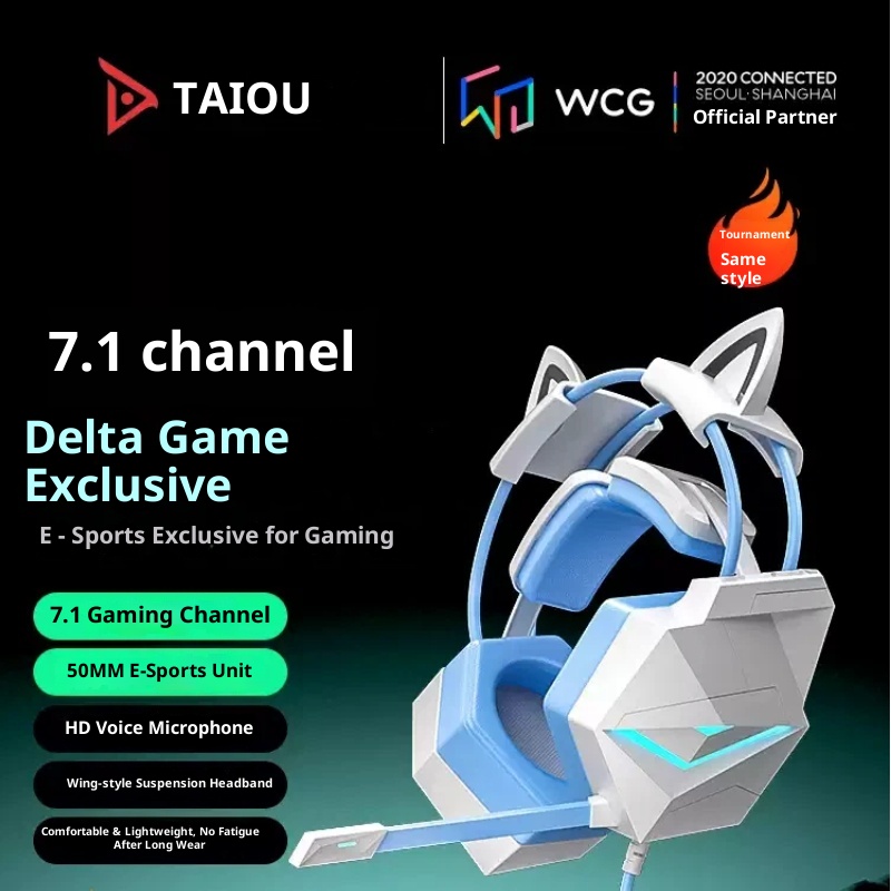 Taidu Ths306 Wired Gaming Head - Gaming Console Connect With Phone avaliação e preço