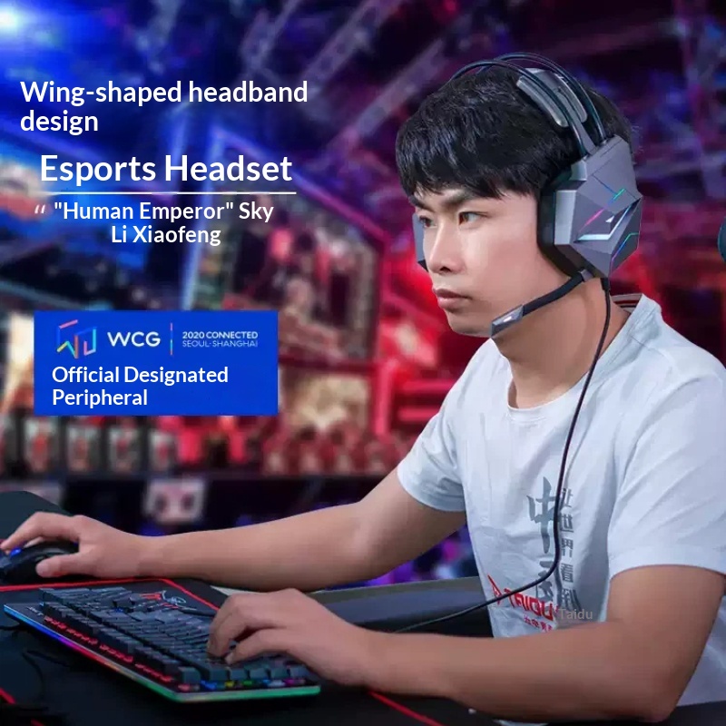 Taidu Ths306 Wired Gaming Head - Gaming Console Connect With Phone avaliação e preço
