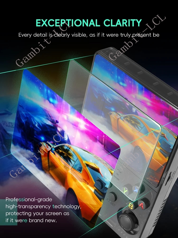2-4PCS 9H HD Tempered Glass Fo - Gaming Console Mini avaliação e preço