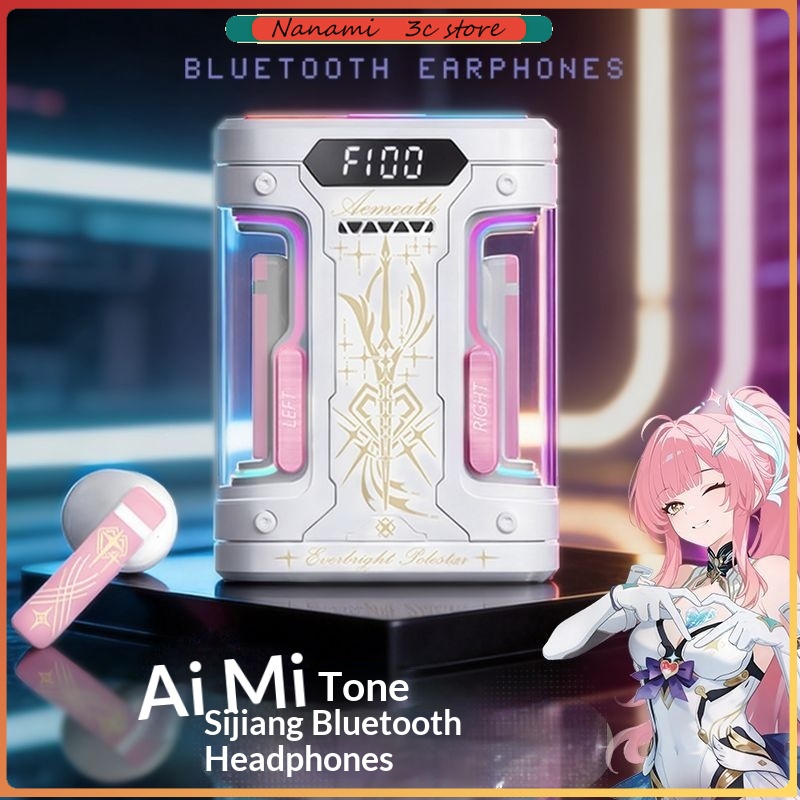 Anime Elysia TWS Bluetooth Ear - Headset Gaming Console avaliação e preço