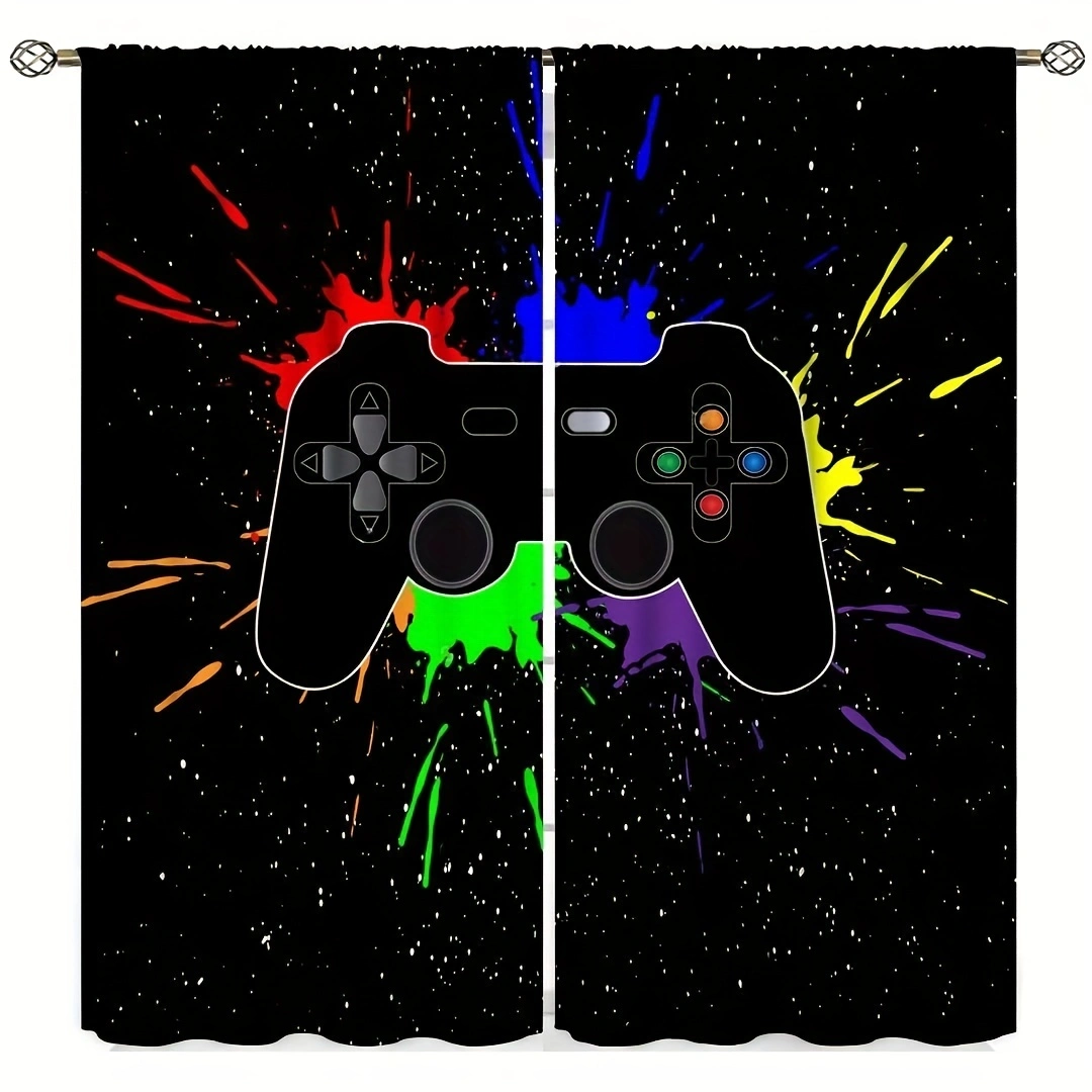 2pcs PS5 Gamepad Curtains for  - Gaming Console Youtube avaliação e preço