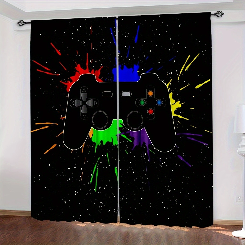 2pcs PS5 Gamepad Curtains for  - Gaming Console Youtube avaliação e preço