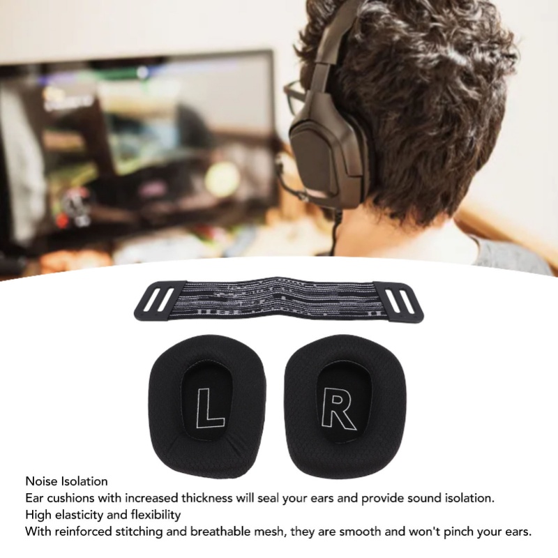 Headset Ear Pads Breathable Me - Headset Gaming Console avaliação e preço