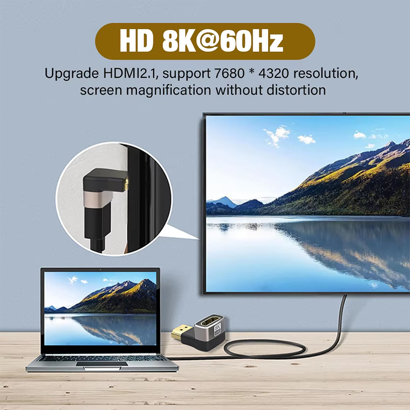 8K HDMI 2.1 Cable Adapter 90 D - Gaming Console Bundle avaliação e preço