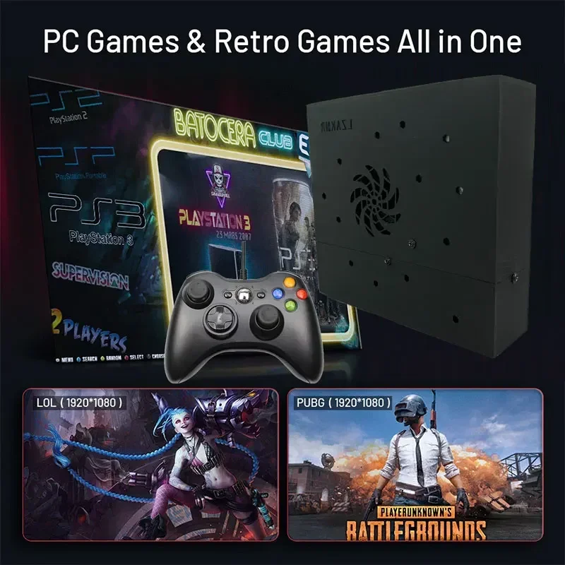Retro Gaming Console 70000+ Ga - Gaming Console Windows avaliação e preço