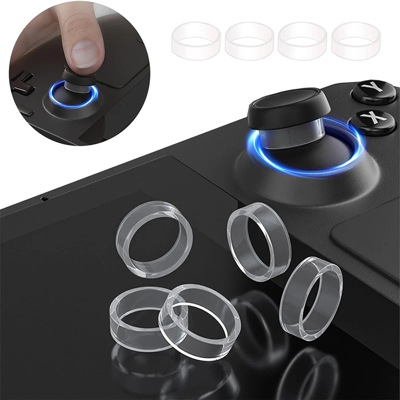 8Pcs elastic silicone joystick - Gaming Console Rog Ally avaliação e preço