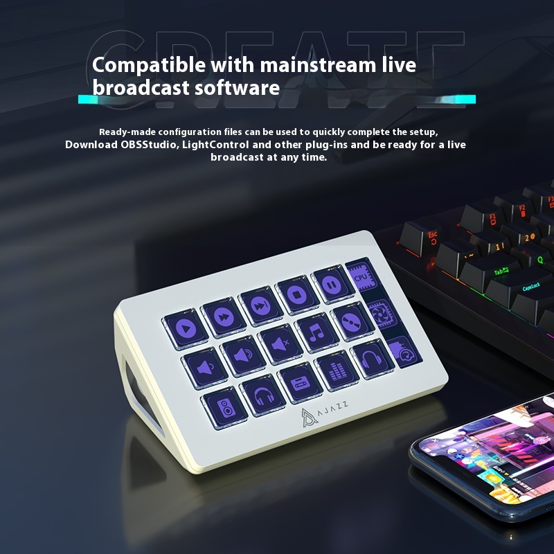 Ajazz AKP153/AKP03 Customized  - Laptop Gaming Console avaliação e preço
