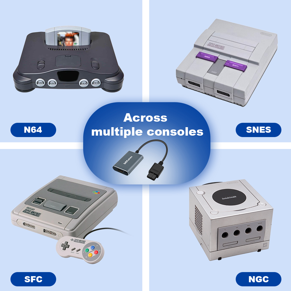 Bitfunx 720P HDMI™ Adapter S-v - Gaming Console Nintendo Switch avaliação e preço