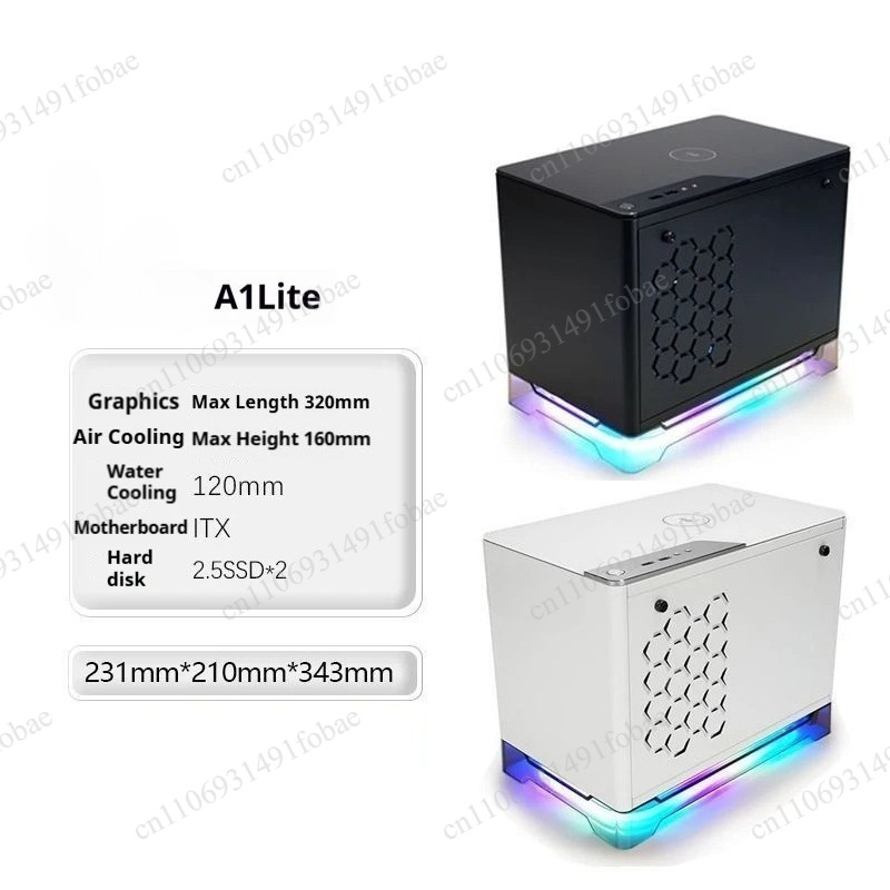 A1 Lite Itx Mini Case Support  - Gaming Console Mini avaliação e preço