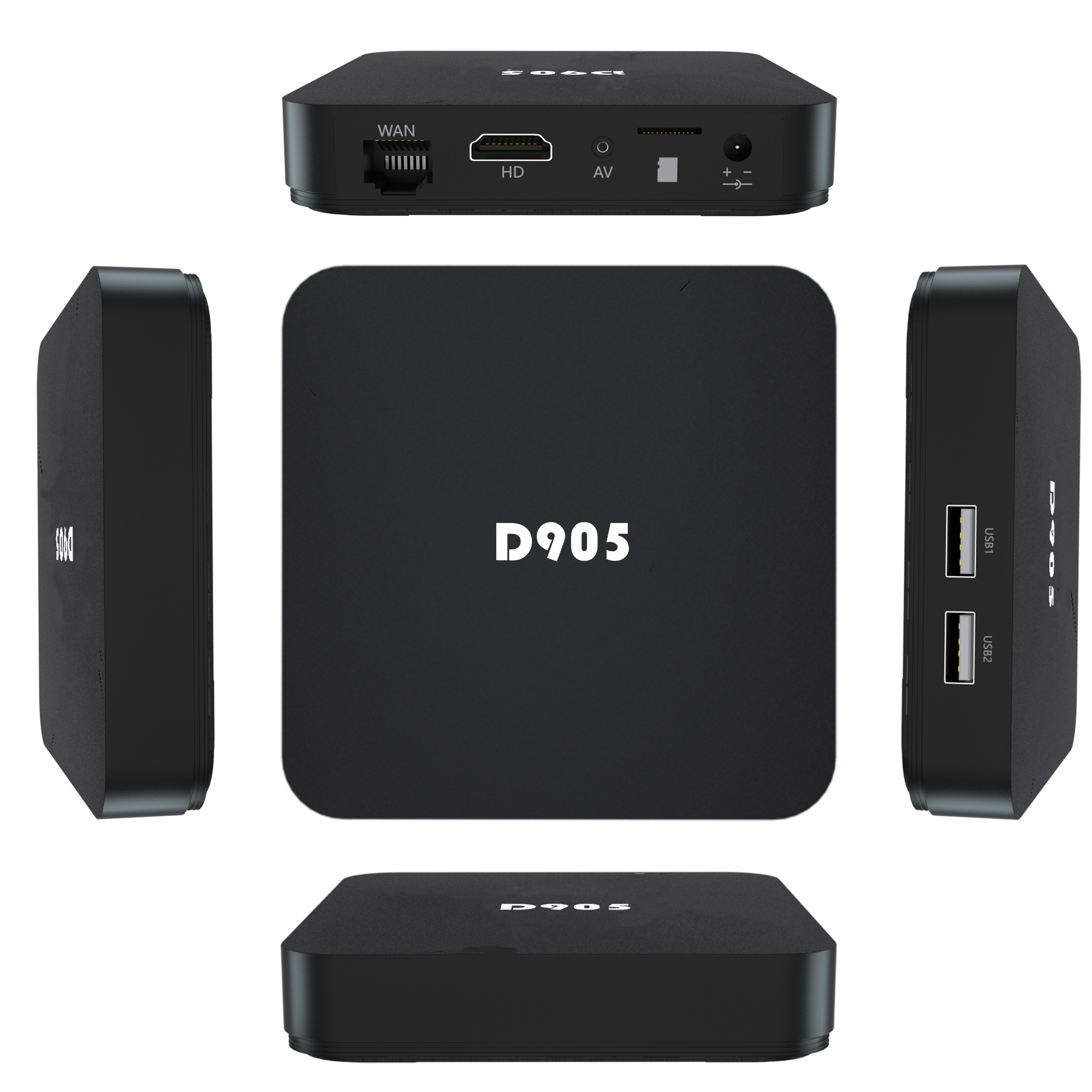 10PCS  Only  BOX  For D905 4K  - Gaming Console Youtube avaliação e preço