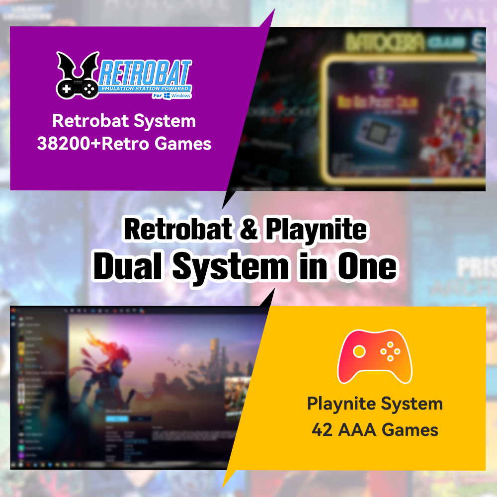 Retrobat & Playnite Retro Game - Laptop Gaming Console avaliação e preço