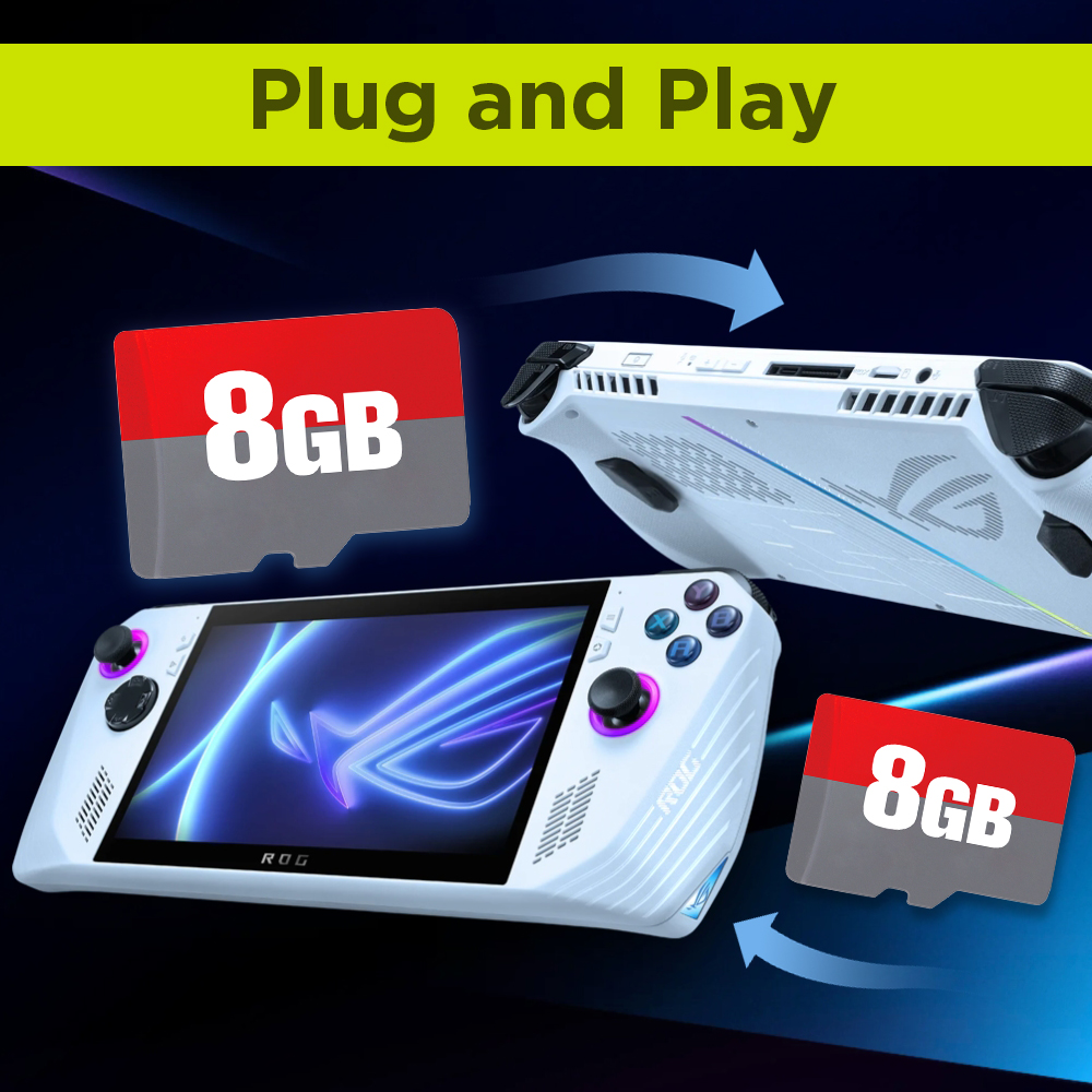 8GB TF Game Card with 3170 Ret - Laptop Gaming Console avaliação e preço